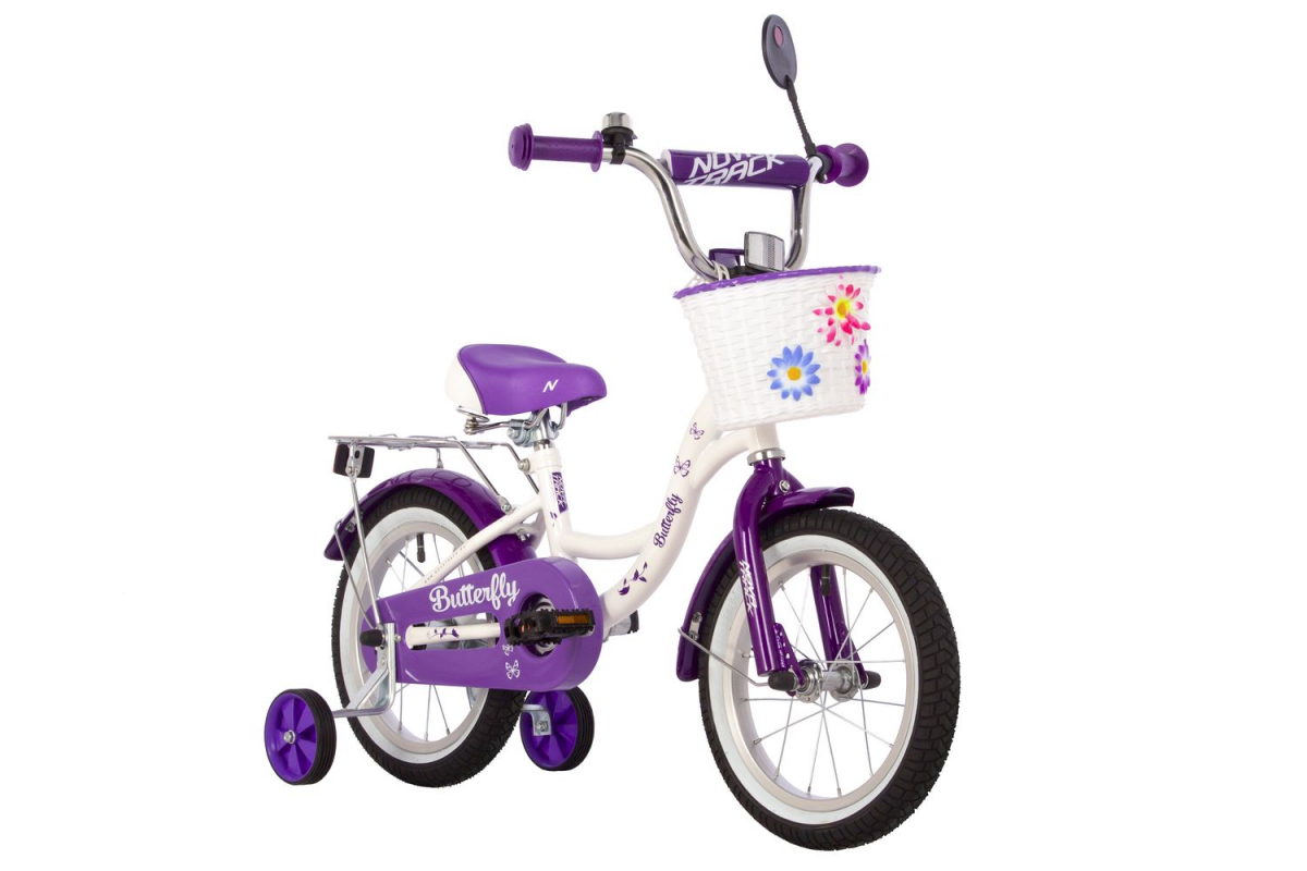 Детский велосипед Novatrack Butterfly 14