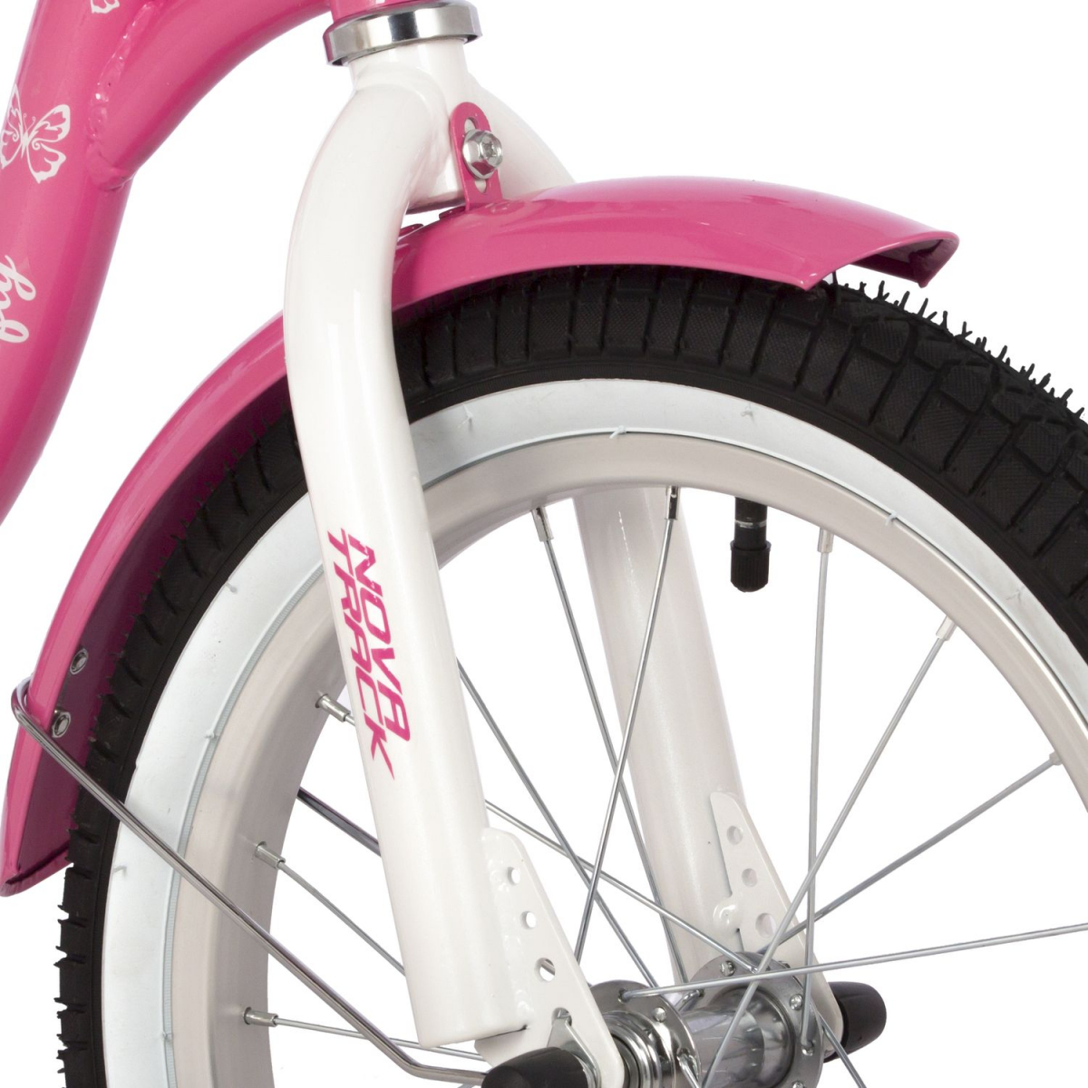 Детский велосипед Novatrack Butterfly 16