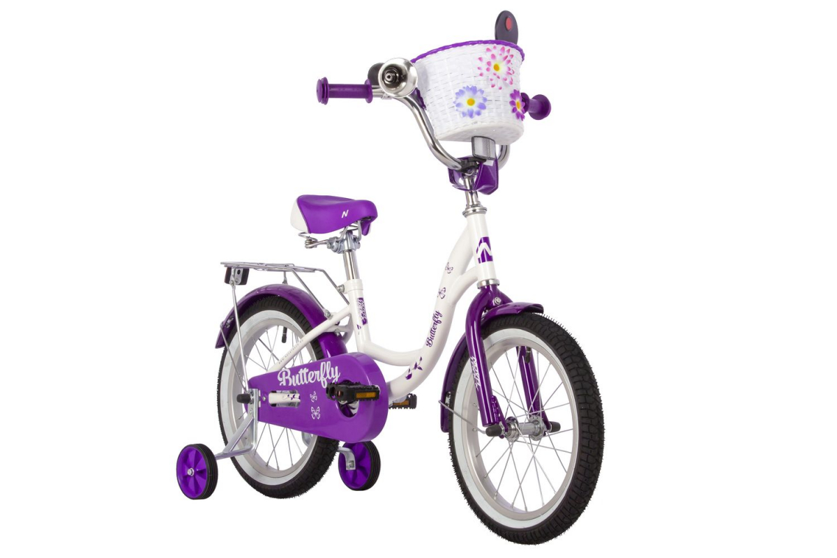 Детский велосипед Novatrack Butterfly 16