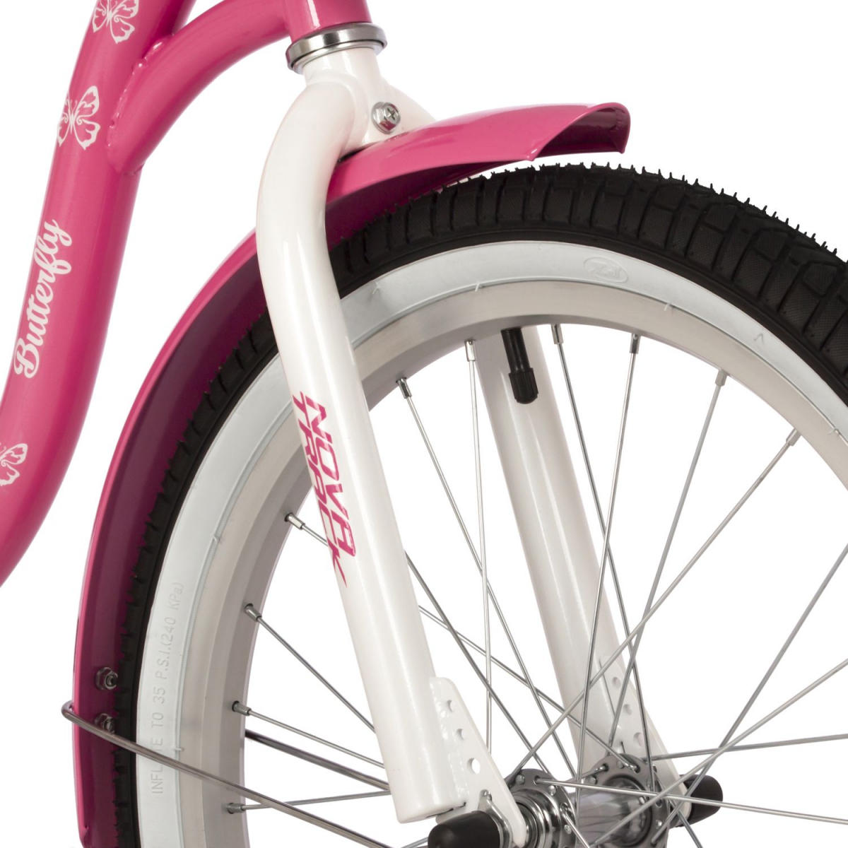 Детский велосипед Novatrack Butterfly 20