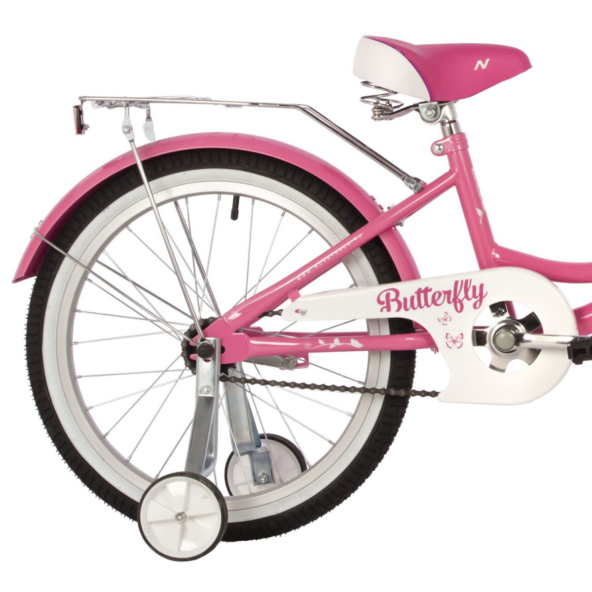 Детский велосипед Novatrack Butterfly 20
