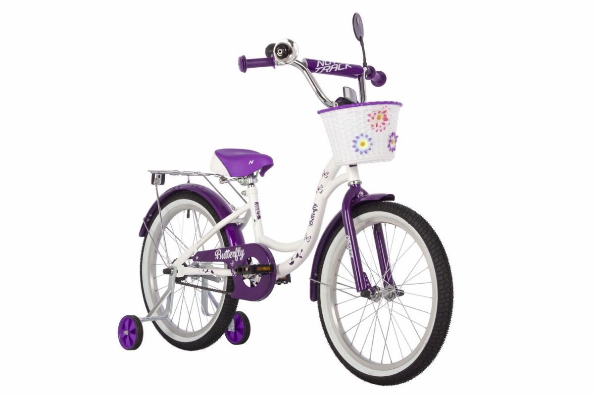 Детский велосипед Novatrack Butterfly 20
