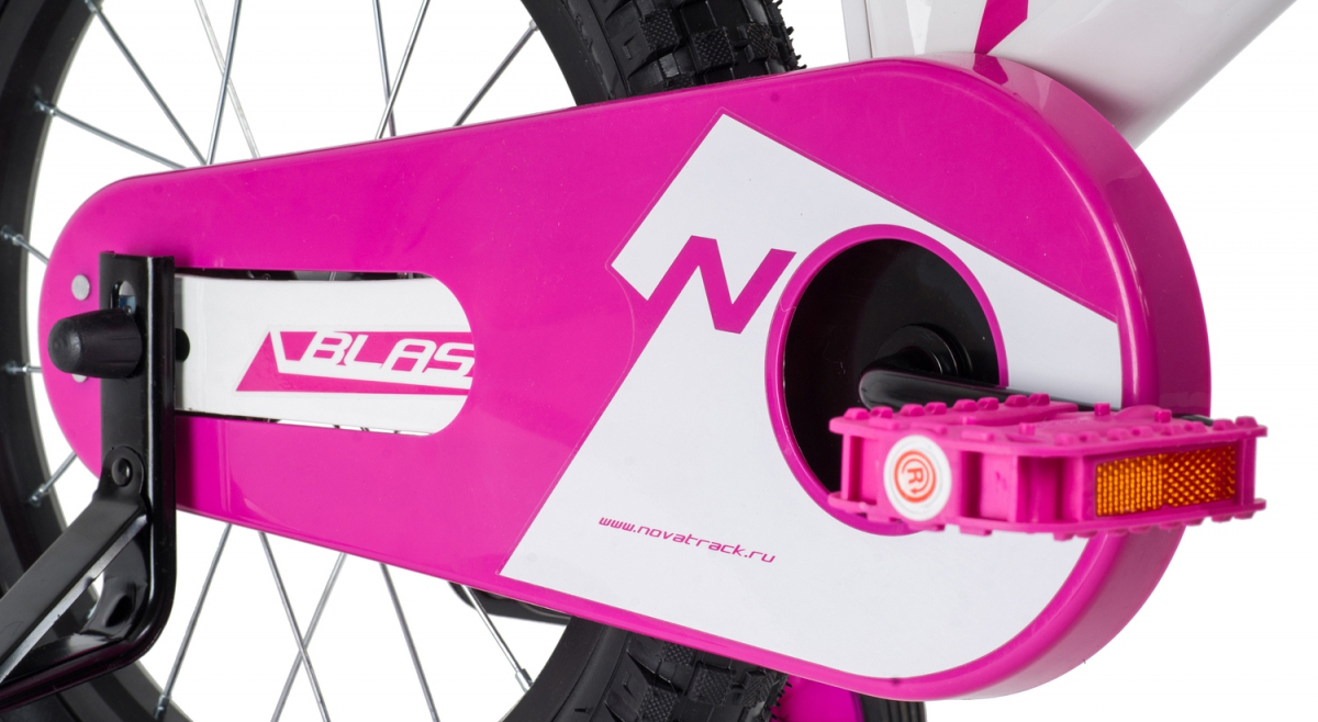 Детский велосипед Novatrack Blast 16 (2019) Белый