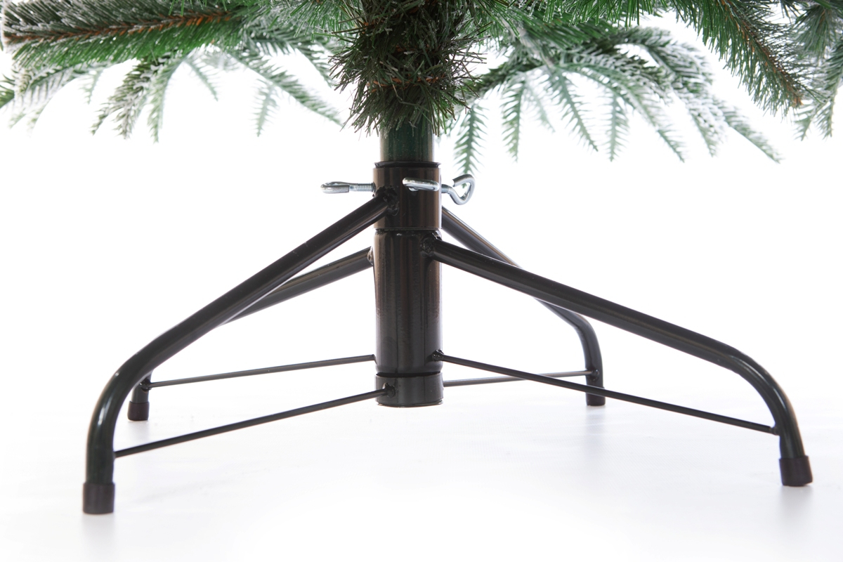 Crystal trees Ель искусственная Гарда заснеженная 1.8 м