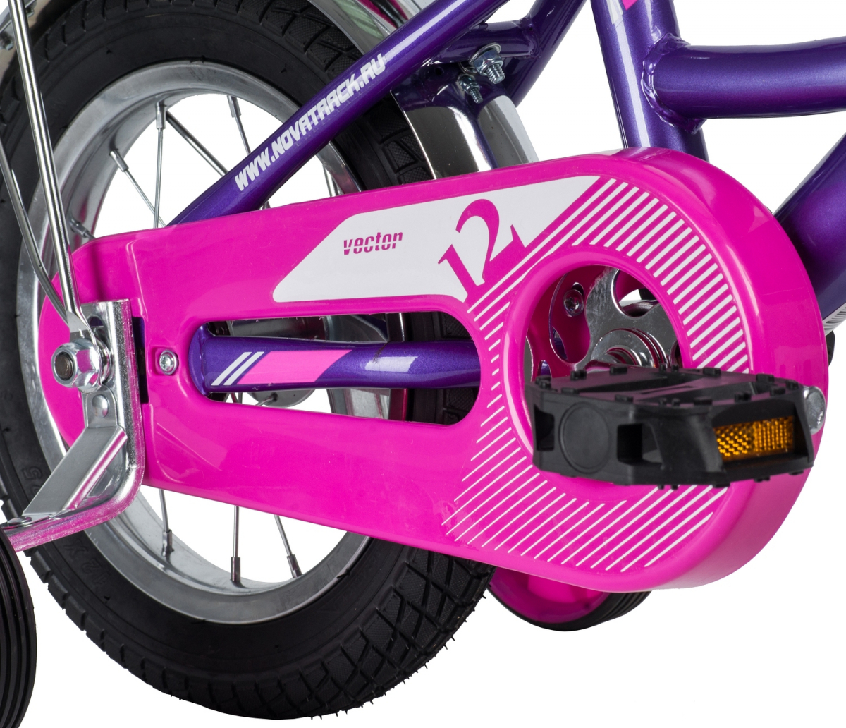 Детский велосипед Novatrack Vector 12 (2018) Лиловый