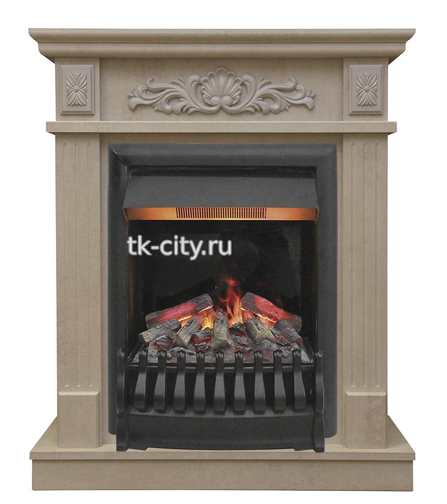 Каминокомплект RealFlame Adelaida WT с 3D Oregan