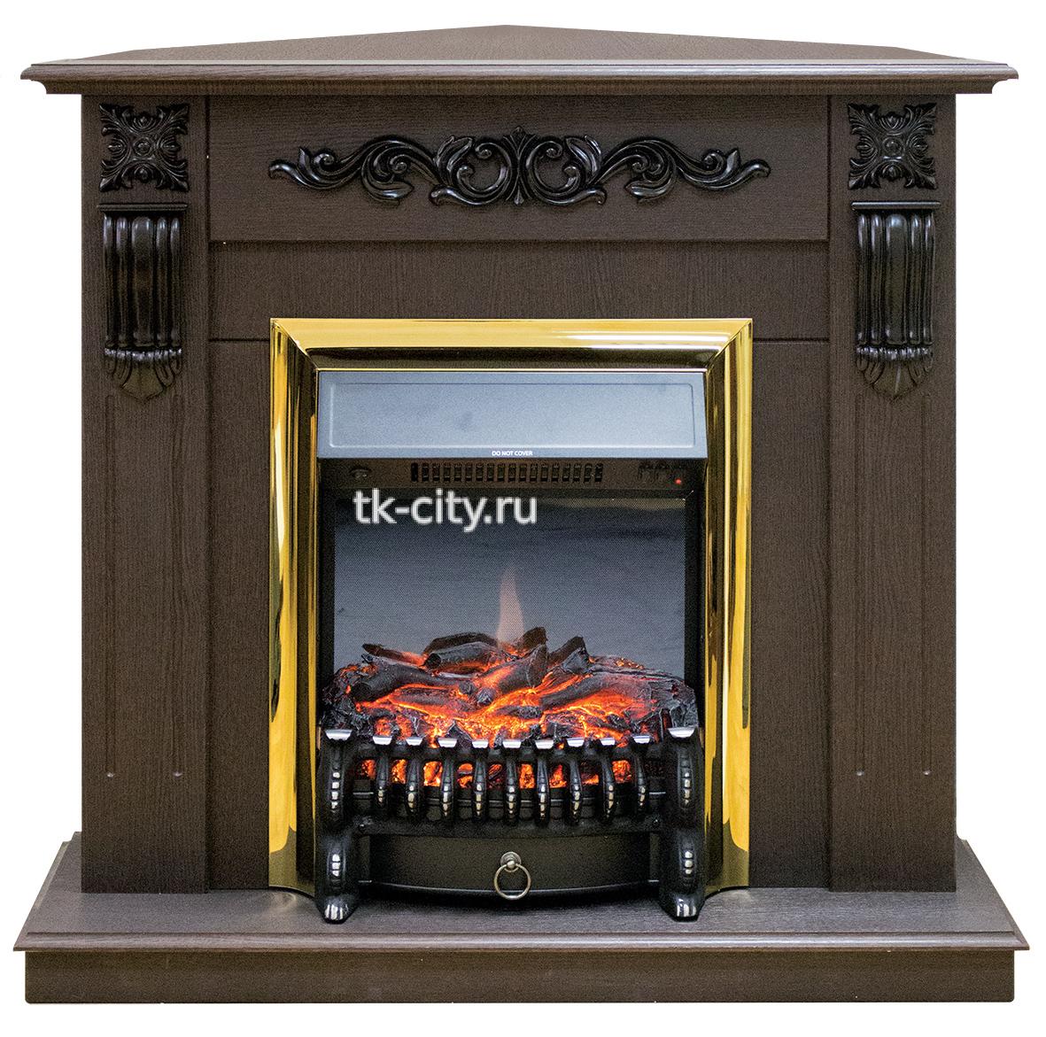 Каминокомплект RealFlame Dominica Corner DN c очагом Fobos S Lux