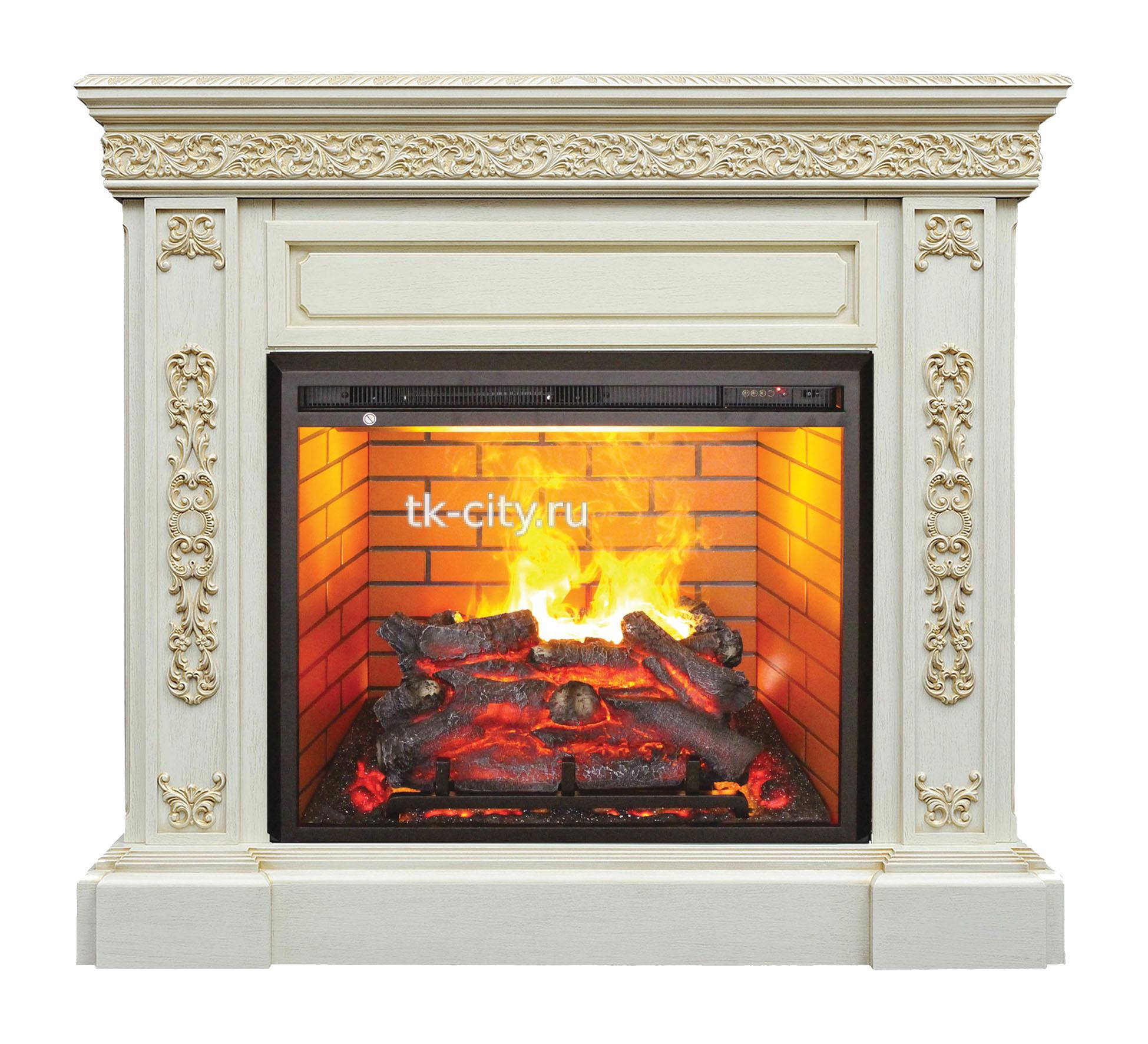Каминокомплект RealFlame Ekaterina WTс Leeds 26 3D
