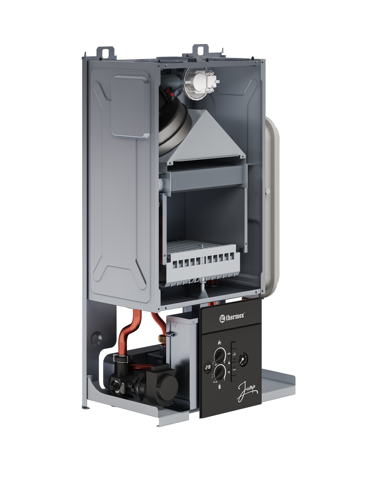 Котёл газовый двухконтурный THERMEX Джамп (Jump) F10