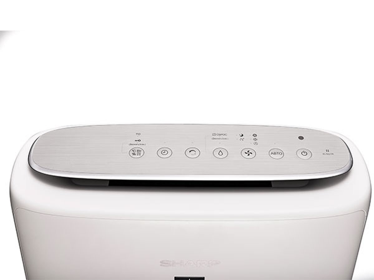 Очиститель воздуха с функцией увлажнения Sharp KIN51RW, белый