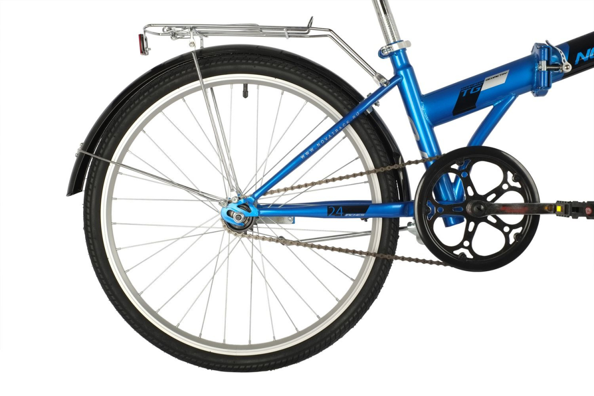 Велосипед NOVATRACK TG-24 Classic 24 (2021) Синий