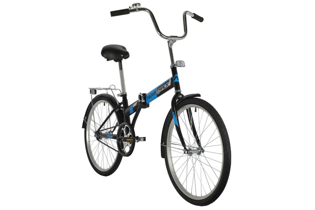 Велосипед NOVATRACK TG-24 Classic 24 (2021) Черный