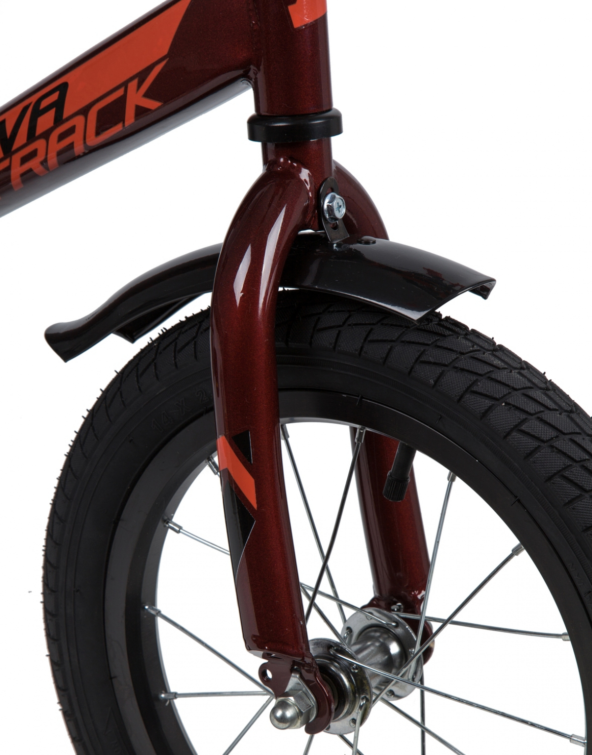 Детский велосипед Novatrack EXTREME 14 Коричневый (2021)