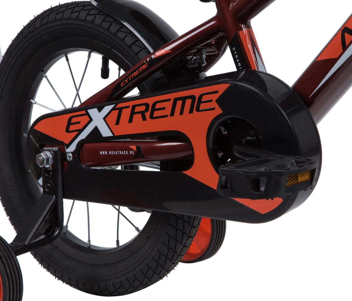 Детский велосипед Novatrack EXTREME 14 Коричневый (2021)