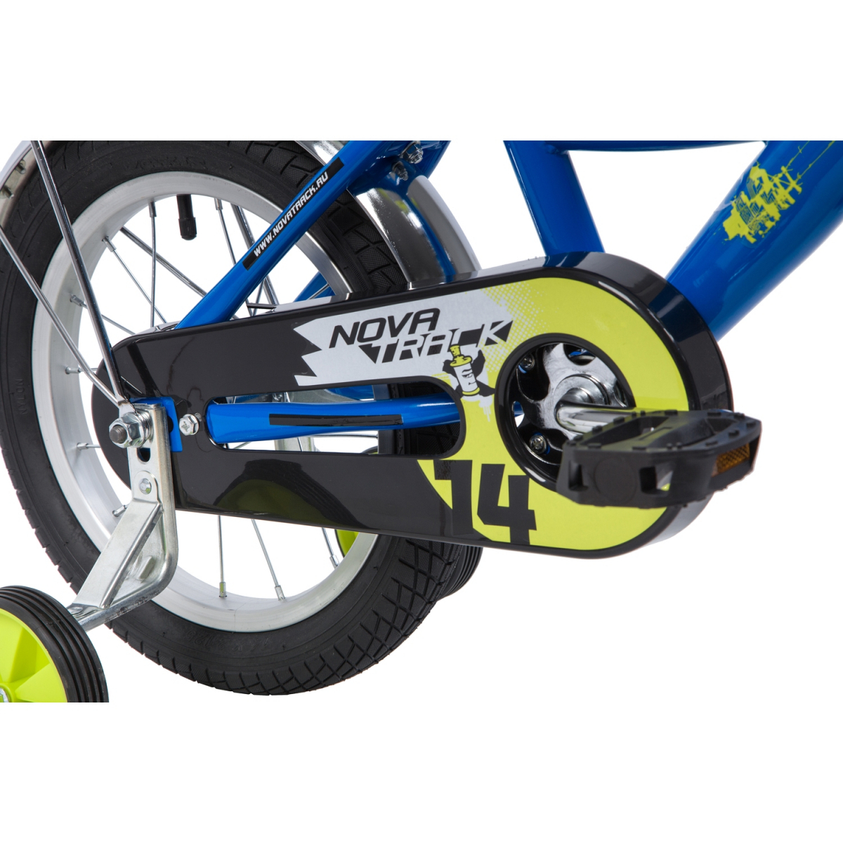 Детский велосипед Novatrack Urban 14 Синий (2019)
