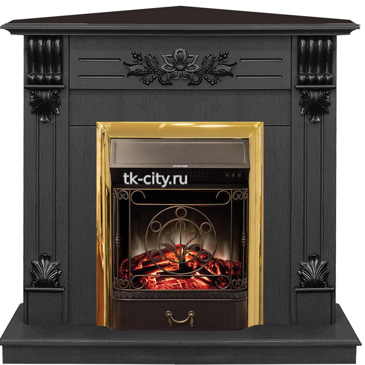 Каминокомплект RealFlame Ottawa Corner DN с очагом Majestic