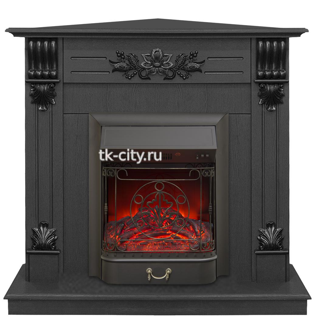 Каминокомплект RealFlame Ottawa Corner DN с очагом Majestic