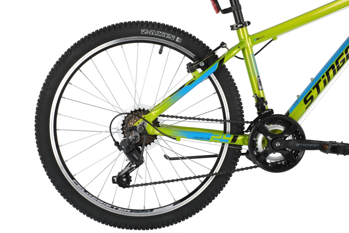 Горный (MTB) велосипед Stinger Element STD 24 (2021) рама 12 зеленый