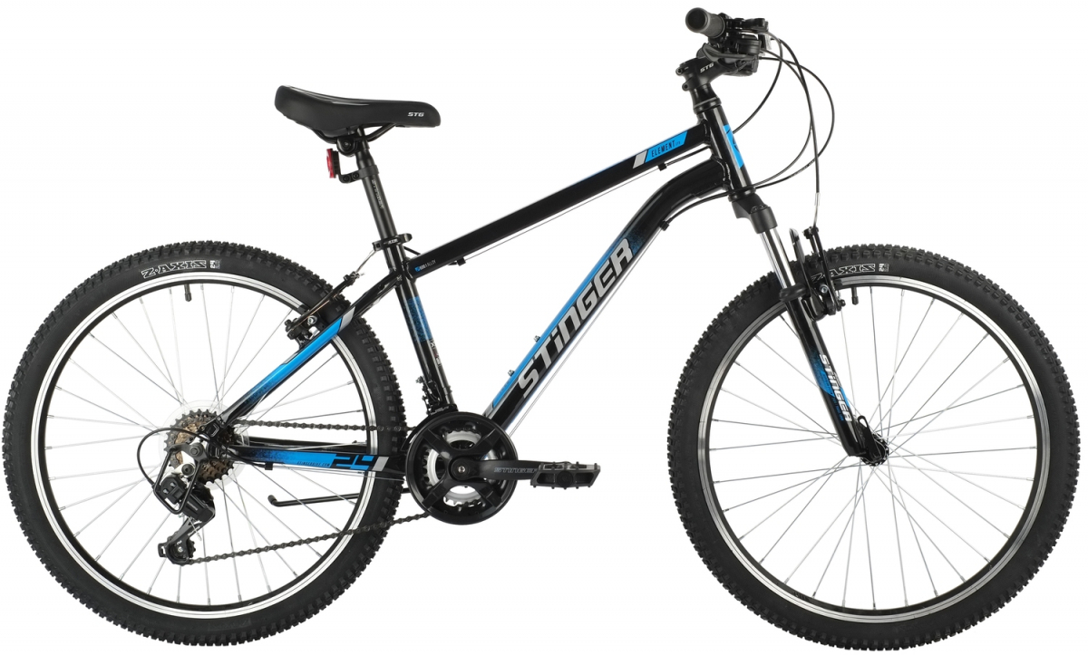 Горный (MTB) велосипед Stinger Element STD 24 (2021) рама 14 черный