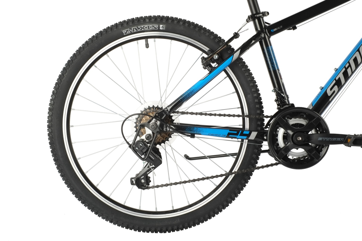 Горный (MTB) велосипед Stinger Element STD 24 (2021) рама 14 черный