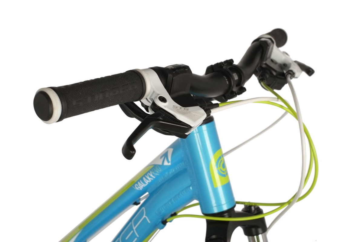 Подростковый горный (MTB) велосипед Stinger Galaxy Evo 24 (2021) рама 11 синий