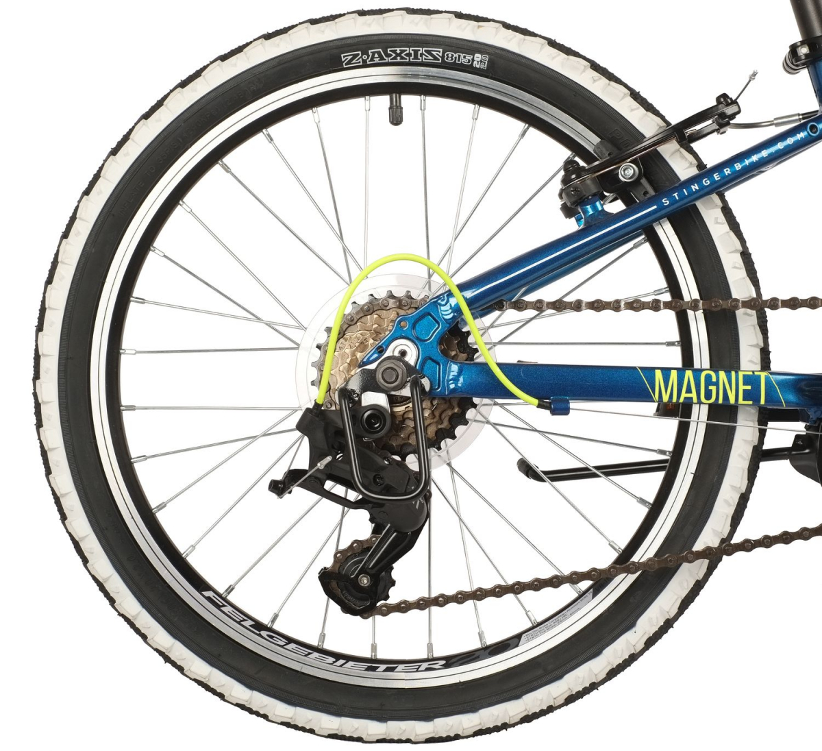 Подростковый горный (MTB) велосипед Stinger Magnet Kid 20 (2021) Синий