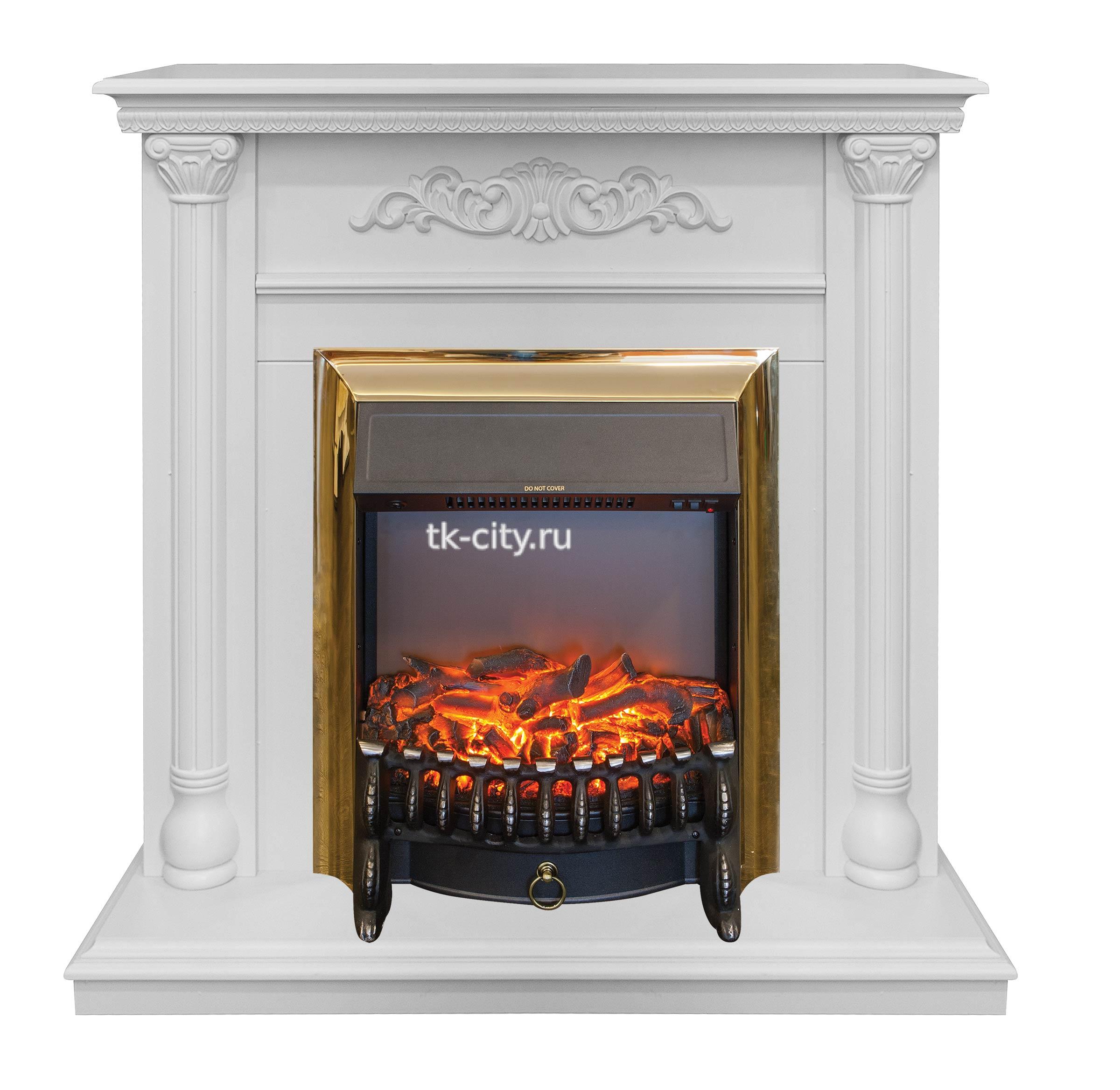 Каминокомплект RealFlame Torino WT с Fobos BL S