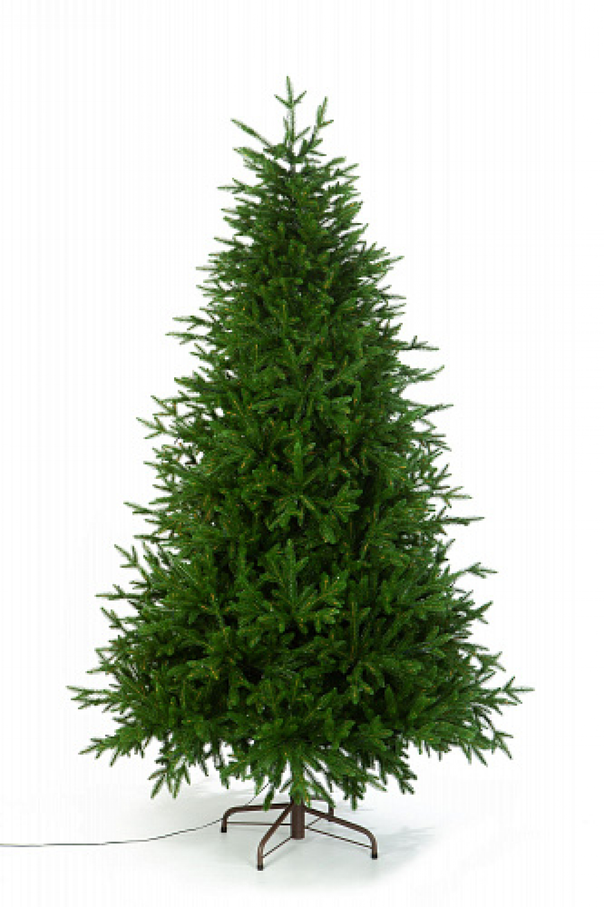 Crystal trees Ель искусственная Персея с вплетенной гирляндой 150 см