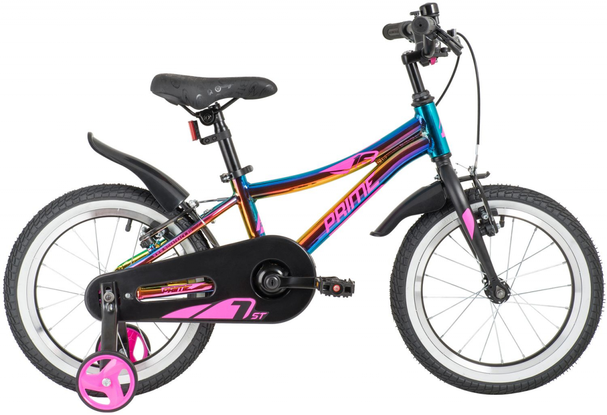 Детский велосипед Novatrack Prime 16 V (2019) Фиолетовый металлик