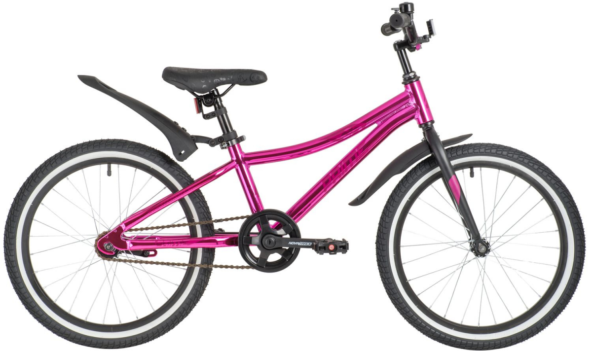 Подростковый горный (MTB) велосипед Novatrack Prime 20 (2019) Розовый металлик