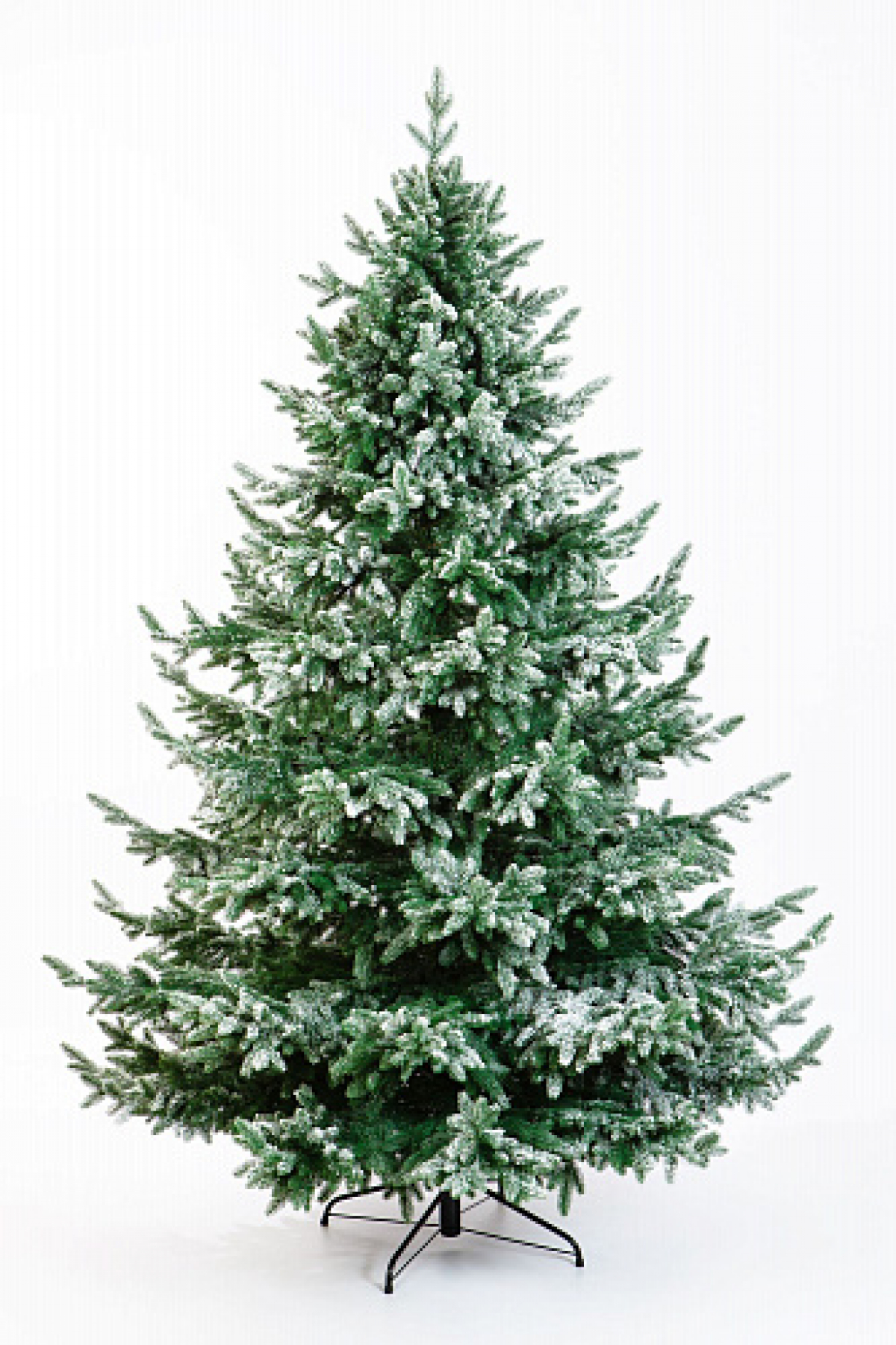 Crystal trees Ель искусственная Шотландия в снегу 230 см
