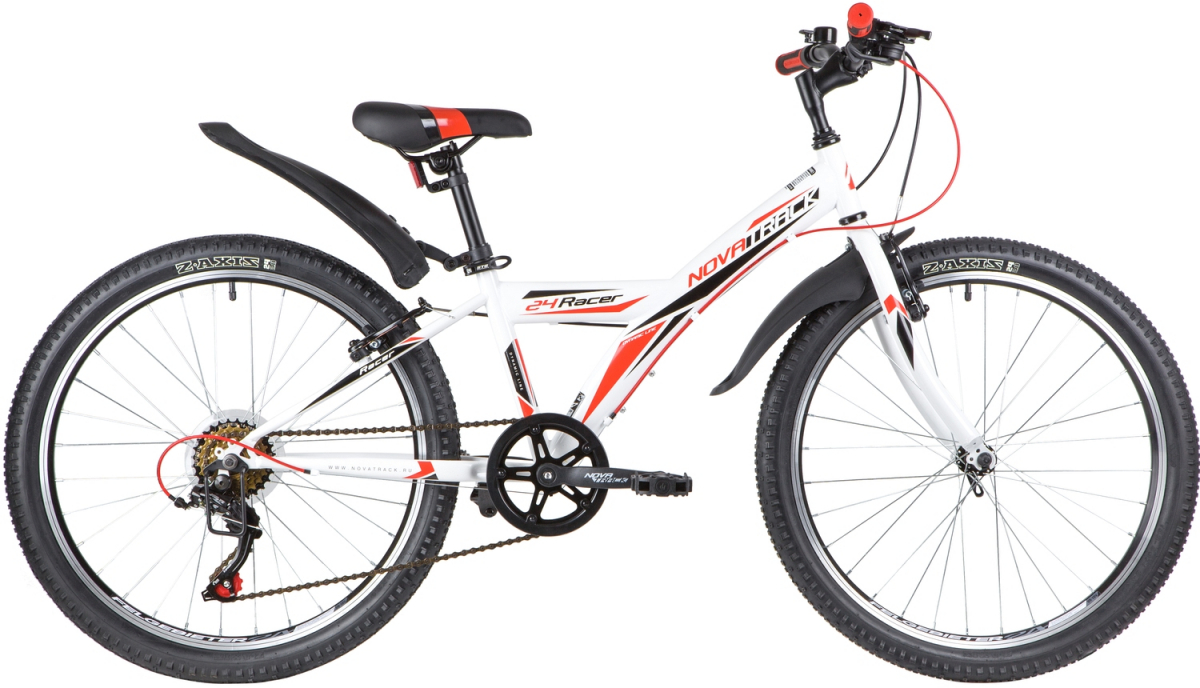 Подростковый горный (MTB) велосипед Novatrack Racer 24'' (2020) рама 12