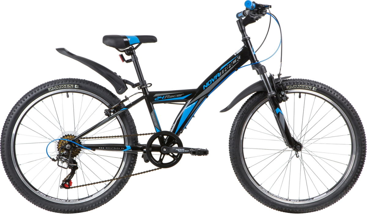 Подростковый горный (MTB) велосипед Novatrack Racer 24'' (2020) рама 12