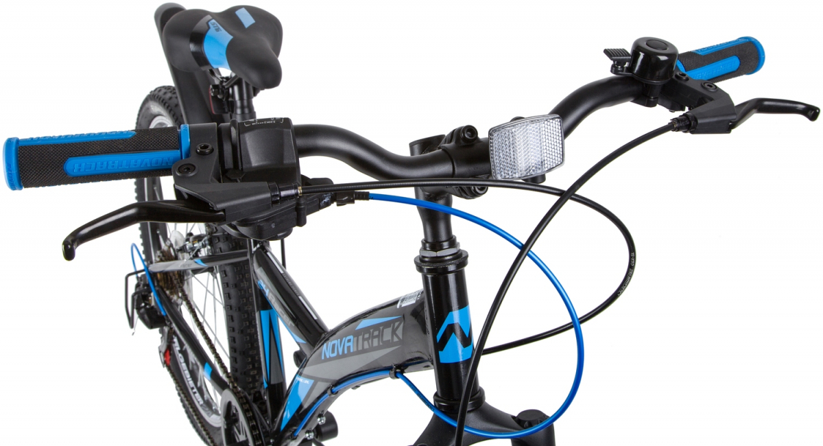 Подростковый горный (MTB) велосипед Novatrack Racer 24'' (2020) рама 12