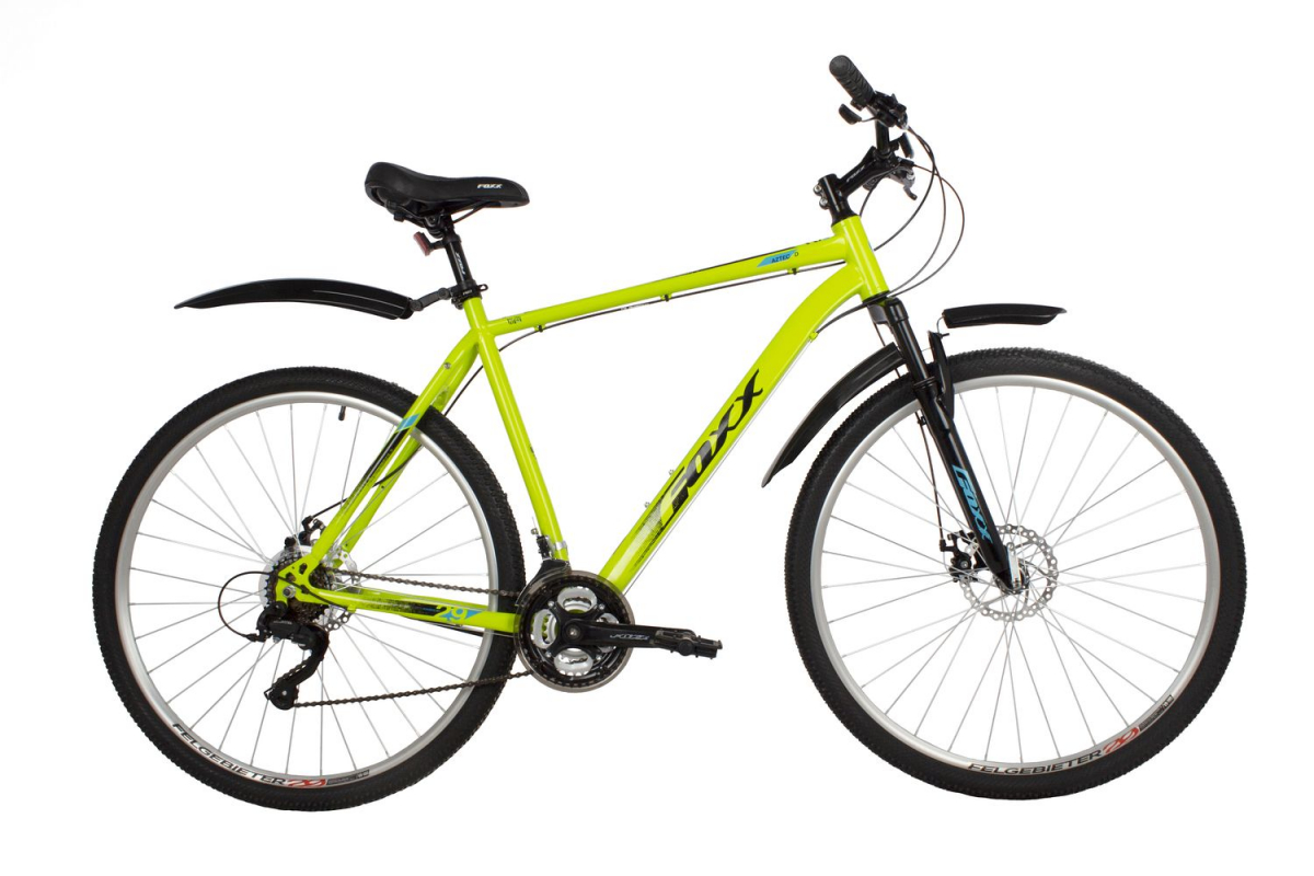 Горный (MTB) велосипед Foxx Aztec D 29 (2022) Рама 22 Зеленый