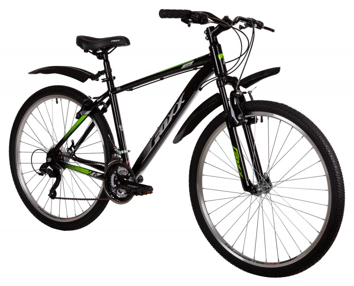 Горный (MTB) велосипед Foxx Aztec 27.5 (2022) Рама 16 Черный