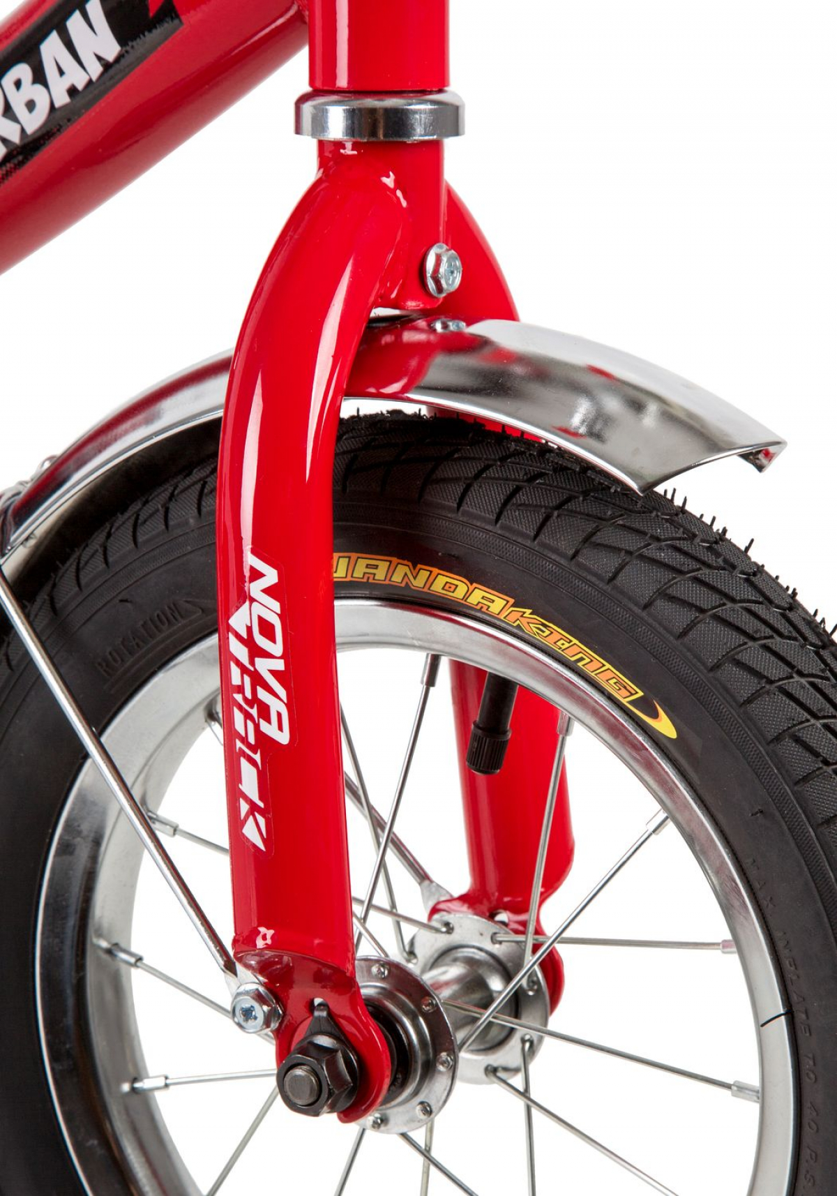 Детский велосипед Novatrack Urban 12 (2019) Красный