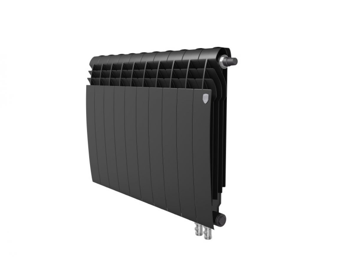 Радиатор секционный биметаллический Royal Thermo BiLiner 500 x10 Noir Sable