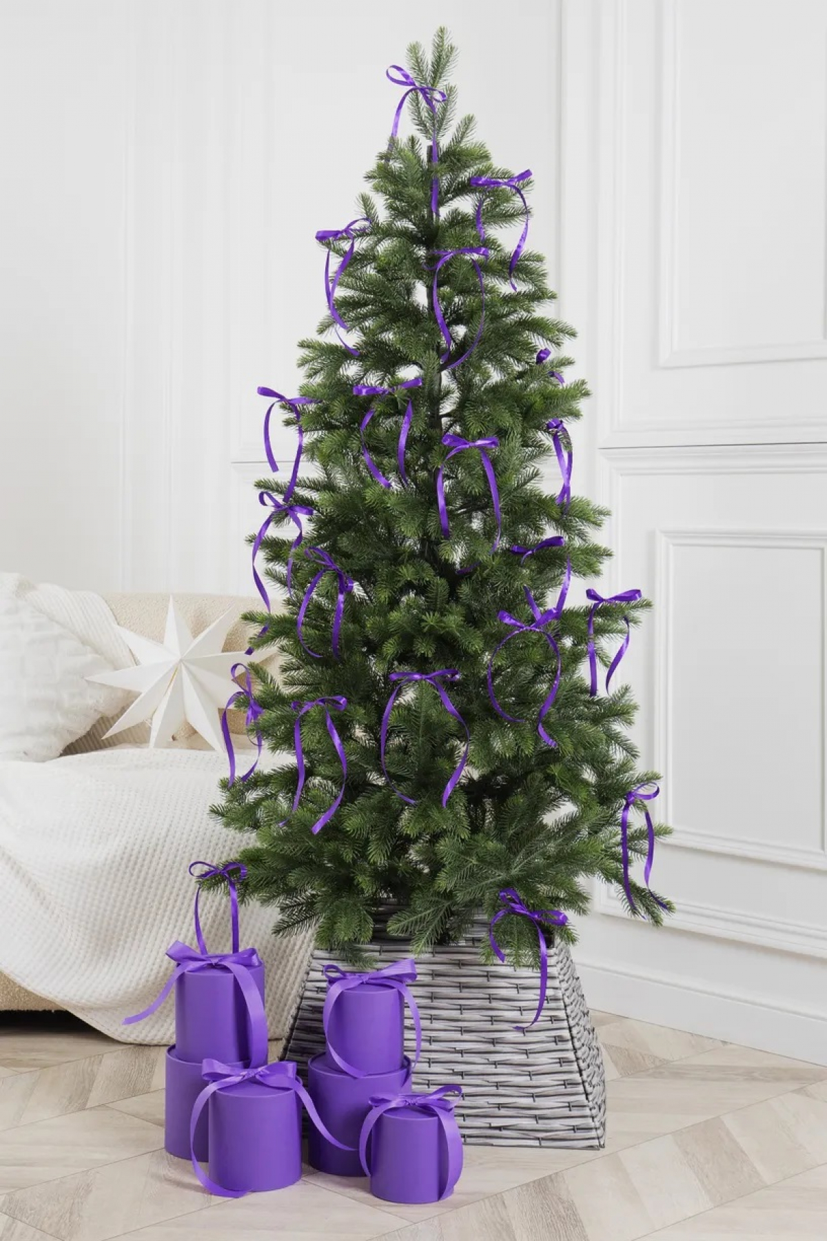 Ель искусственная Crystal trees МАГДАЛЕНА 180 см