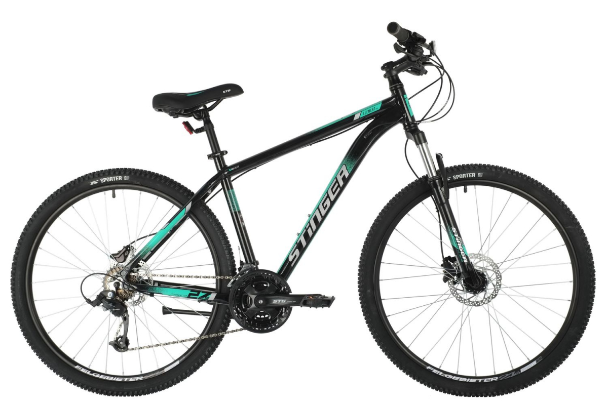 Подростковый горный (MTB) велосипед Stinger Element PRO 27.5 (2020) рама 16