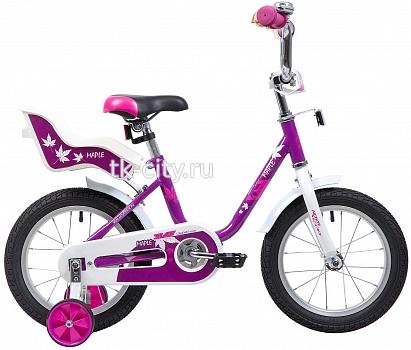 Детский велосипед Novatrack Maple 14 (2020) Фиолетовый