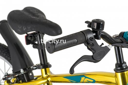 Детский велосипед Novatrack Prime 16 Al V (2020) металлик
