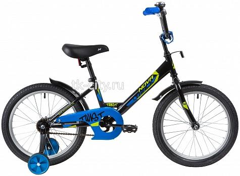 Детский велосипед Novatrack Twist 18 (2020) Черный