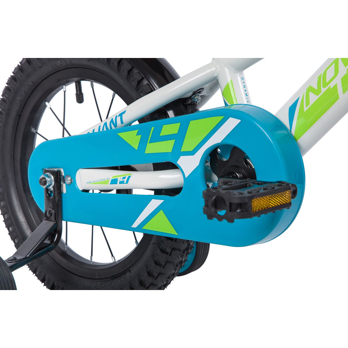 Детский велосипед Novatrack Valiant 14 (2019) Белый