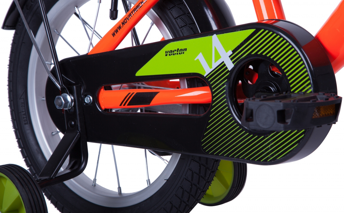 Детский велосипед Novatrack Vector 14 (2019) Оранжевый