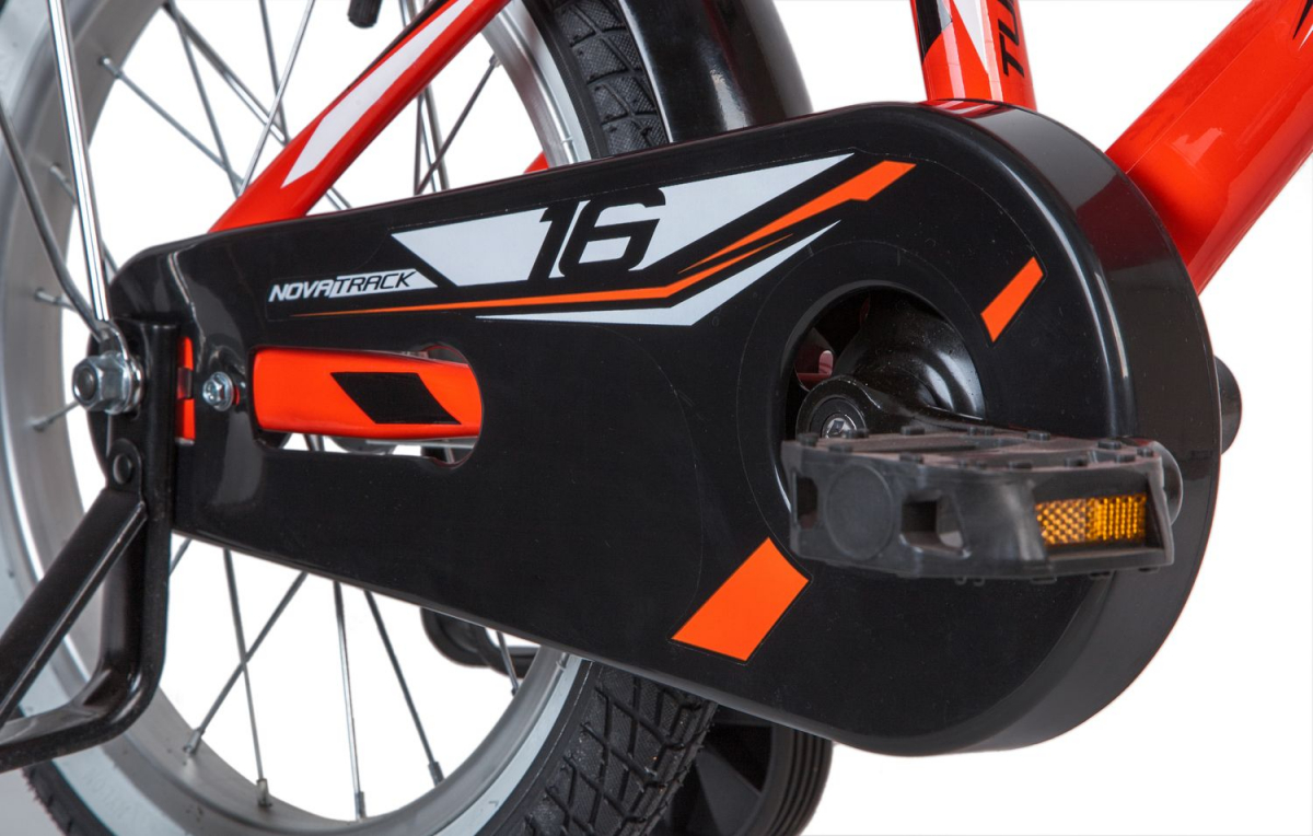 Детский велосипед Novatrack Turbo 16 (2019) Красный