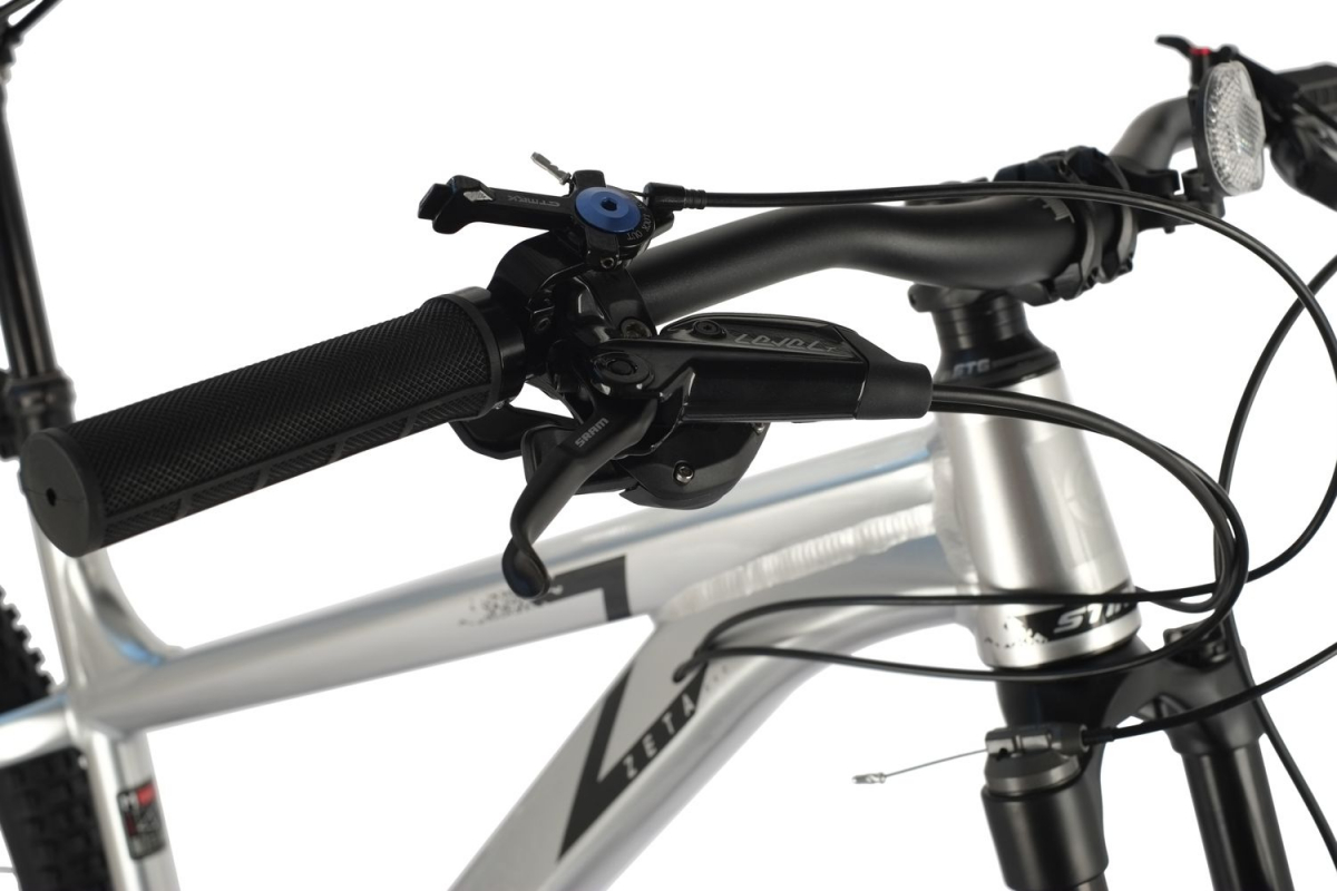 Горный (MTB) велосипед Stinger Zeta Evo 29 (2018) Серебристый