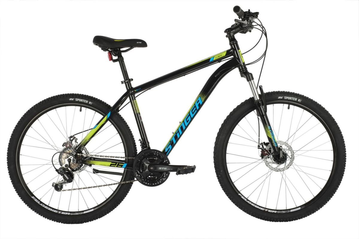 Подростковый горный (MTB) велосипед Stinger Element EVO 26 (2021) рама 14