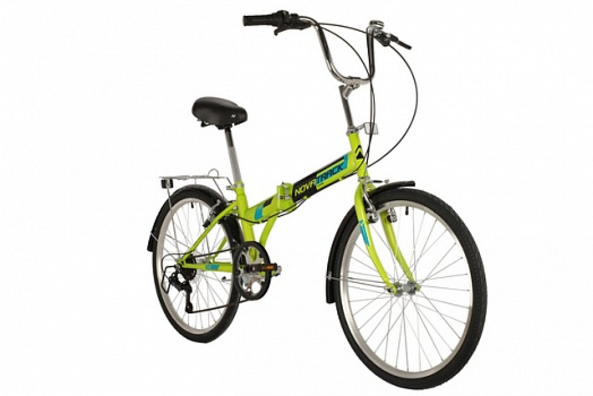 Подростковый городской велосипед Novatrack TG-24 Classic 6 (2018) Зеленый