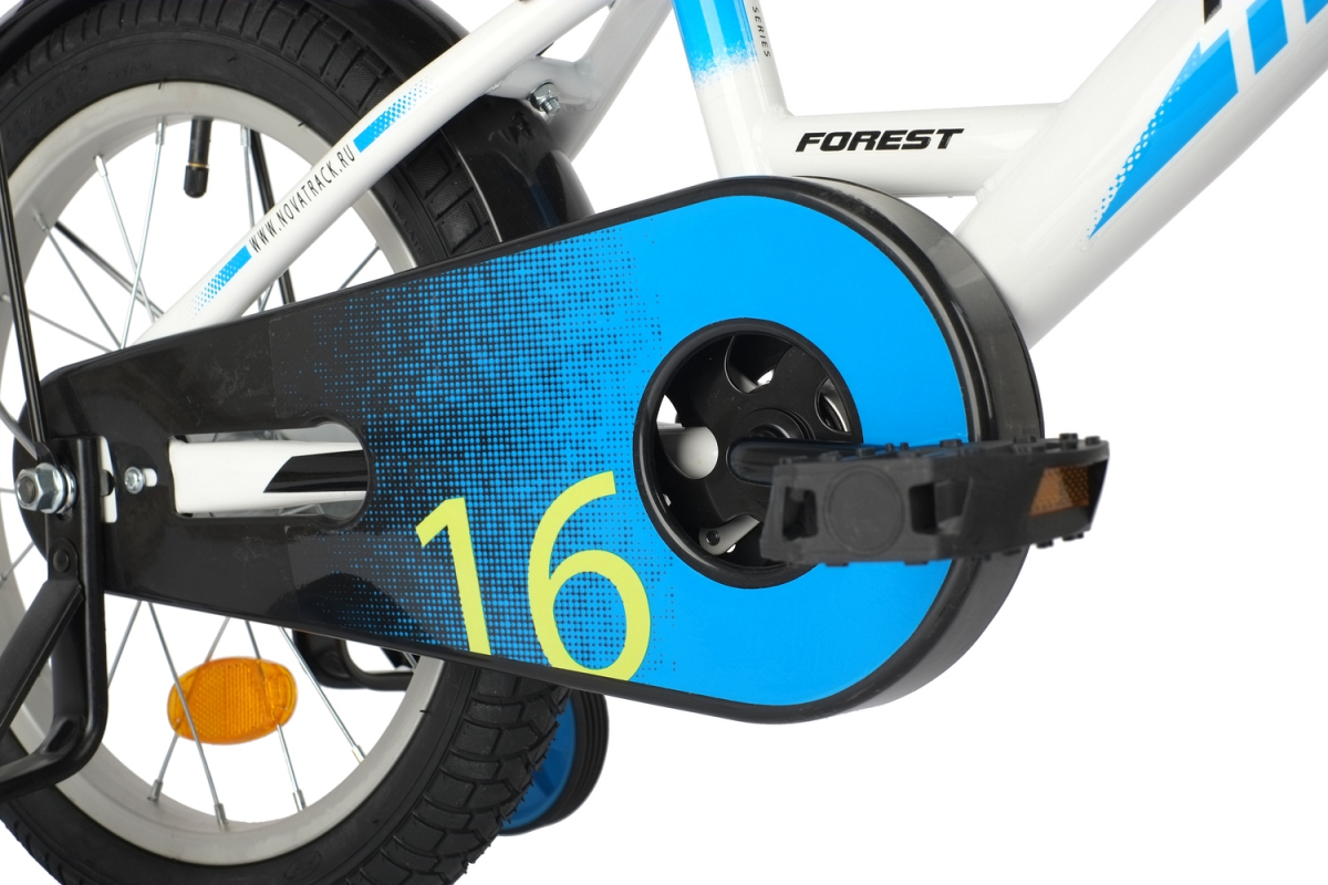 Детский велосипед Novatrack Forest 16 (2020) Белый